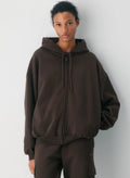 cenlura gemütlicher Sweatfleece Mega Zip Hoodie